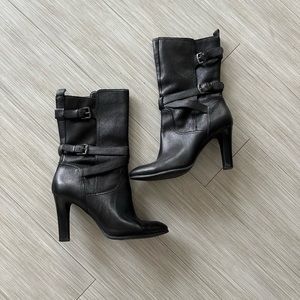 Vince Camuto Back Leather Boots